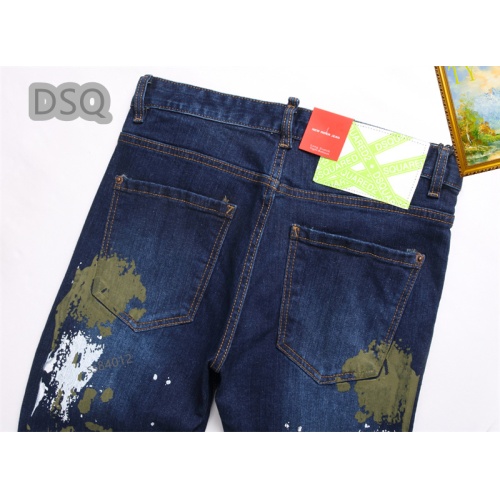 Replica Dsquared Jeans For Men #1268162 $48.00 USD for Wholesale