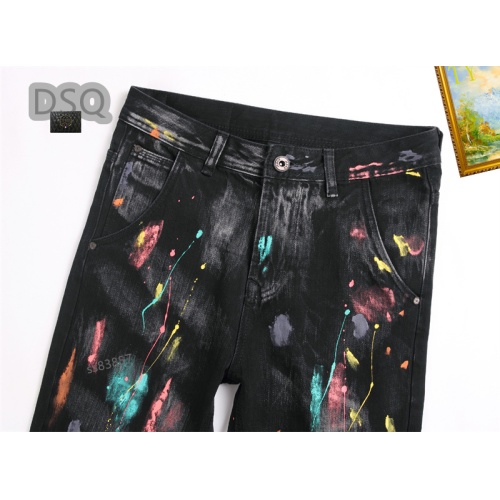 Replica Philipp Plein PP Jeans For Men #1268163 $48.00 USD for Wholesale