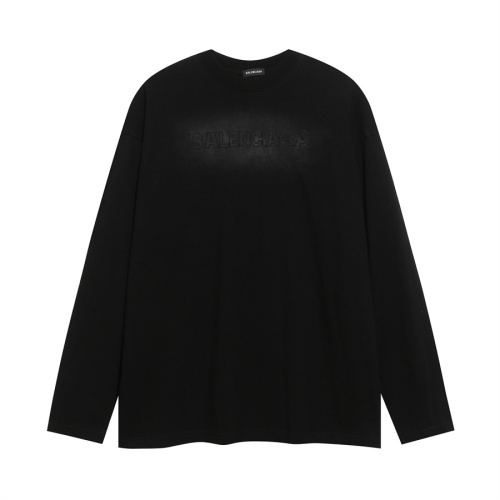 Replica Balenciaga T-Shirts Long Sleeved For Unisex #1268313 $42.00 USD for Wholesale