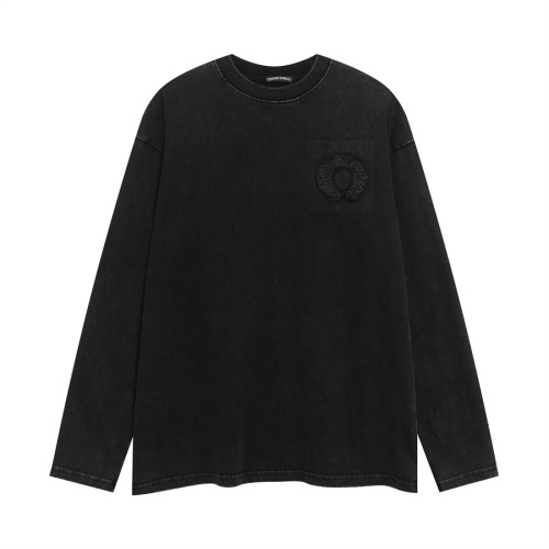 Replica Chrome Hearts T-Shirts Long Sleeved For Unisex #1268323 $42.00 USD for Wholesale