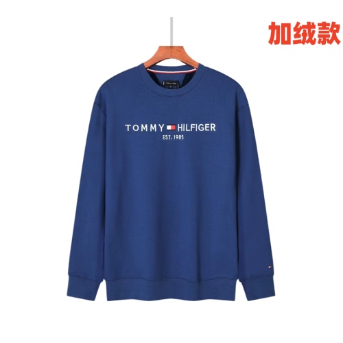 Tommy Hilfiger Hoodies Long Sleeved For Men #1268623, $45.00 USD, [ITEM#1268623], Tommy Hilfiger TH Hoodies