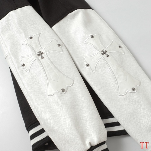 Replica Chrome Hearts Jackets Long Sleeved For Men #1268707 $85.00 USD for Wholesale