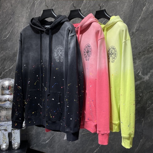 Replica Chrome Hearts Hoodies Long Sleeved For Unisex #1268749 $68.00 USD for Wholesale