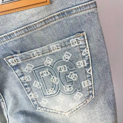 Replica Dolce & Gabbana D&G Jeans For Men #1268819 $48.00 USD for Wholesale