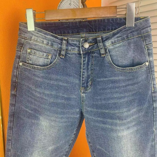 Replica LOEWE Jeans For Men #1268841 $48.00 USD for Wholesale