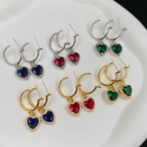 Replica Chrome Hearts Earrings For Women #1269995 $34.00 USD for Wholesale