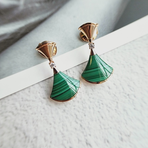 Replica Bvlgari Earrings For Women #1270012 $52.00 USD for Wholesale