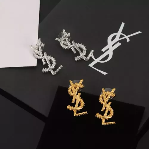 Replica Yves Saint Laurent YSL Earrings For Women #1270790 $25.00 USD for Wholesale