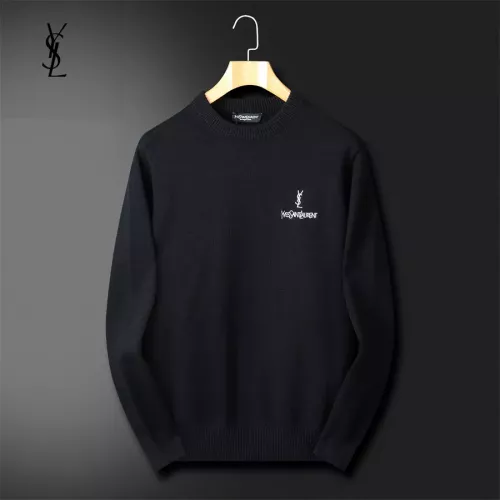 Yves Saint Laurent YSL Sweaters Long Sleeved For Men #1271780, $52.00 USD, [ITEM#1271780], Yves Saint Laurent YSL Sweaters