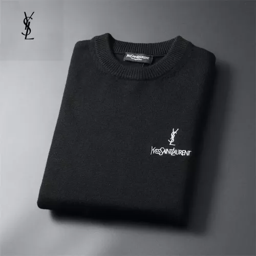 Replica Yves Saint Laurent YSL Sweaters Long Sleeved For Men #1271780 $52.00 USD for Wholesale