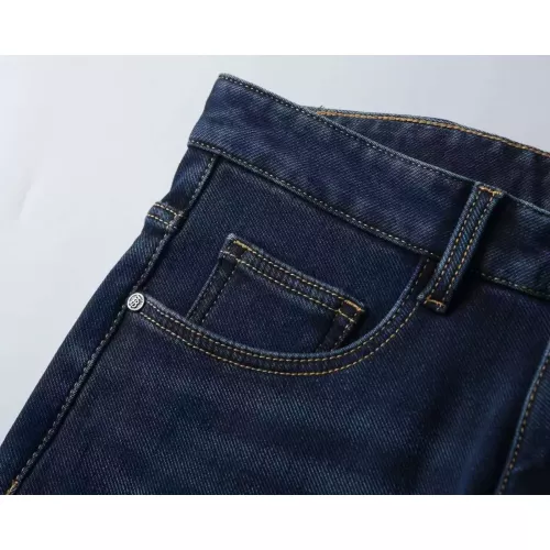 Replica Burberry Jeans For Men #1272289 $45.00 USD for Wholesale