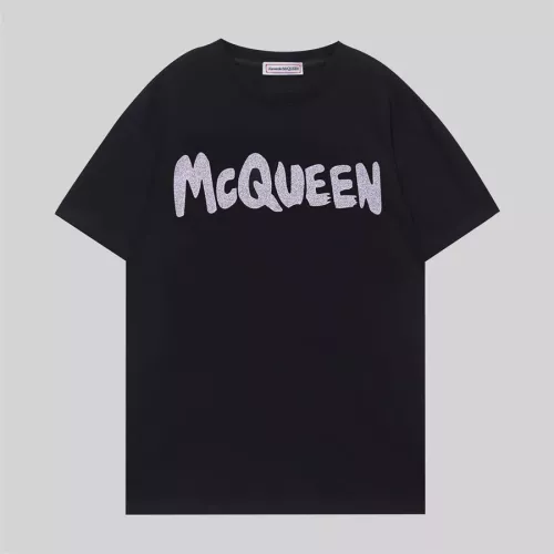 Alexander McQueen T-shirts Short Sleeved For Unisex #1272584, $32.00 USD, [ITEM#1272584], Alexander McQueen T-shirts