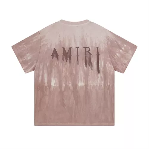 Replica Amiri T-Shirts Short Sleeved For Unisex #1272598 $38.00 USD for Wholesale