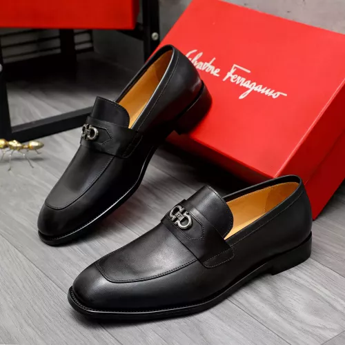 Salvatore Ferragamo Leather Shoes For Men #1273436