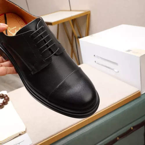 Replica Christian Louboutin Leather Shoes For Men #1273682 $140.00 USD for Wholesale