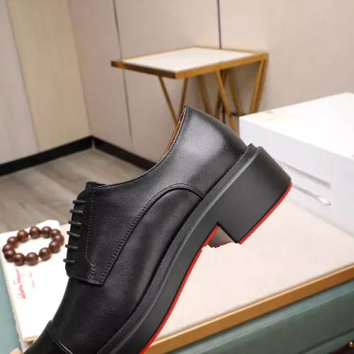 Replica Christian Louboutin Leather Shoes For Men #1273682 $140.00 USD for Wholesale