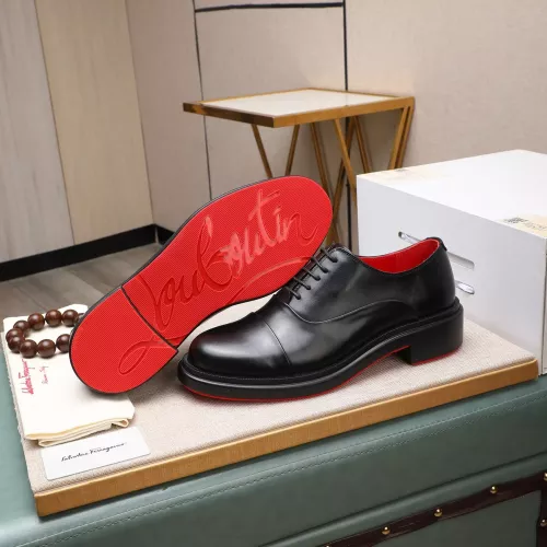 Replica Christian Louboutin Leather Shoes For Men #1273687 $140.00 USD for Wholesale