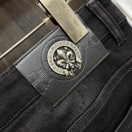 Replica Chrome Hearts Jeans For Men #1273768 $88.00 USD for Wholesale