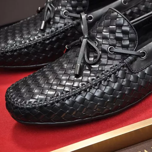 Replica Bottega Veneta BV Leather Shoes For Men #1273819 $92.00 USD for Wholesale