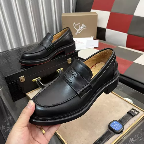 Christian Louboutin Leather Shoes For Men #1273843, $135.00 USD, [ITEM#1273843], Christian Louboutin Leather Shoes