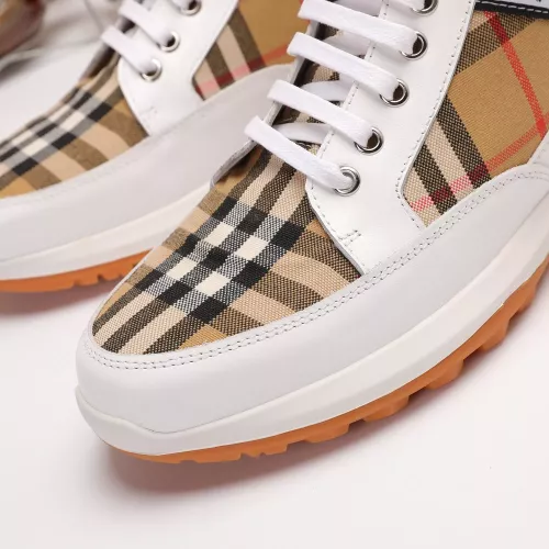 Replica Burberry High Tops Shoes For Men #1273966 $76.00 USD for Wholesale