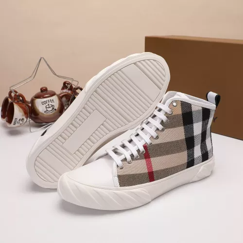 Replica Burberry High Tops Shoes For Men #1274061 $72.00 USD for Wholesale