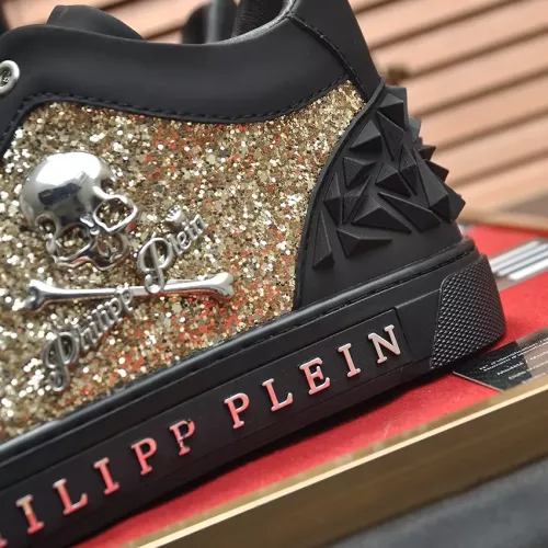 Replica Philipp Plein PP High Tops Shoes For Men #1274104 $88.00 USD for Wholesale