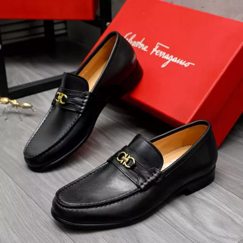 Salvatore Ferragamo Leather Shoes For Men #1274220