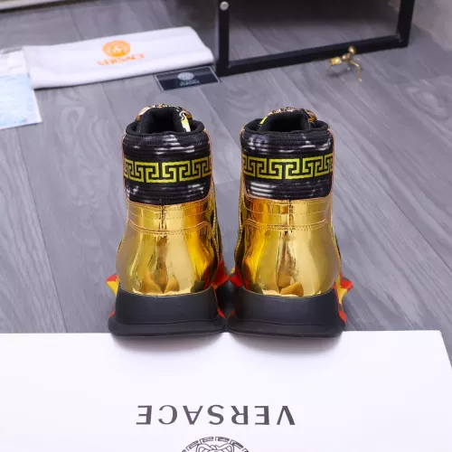 Replica Versace High Tops Shoes For Women #1274452 $76.00 USD for Wholesale