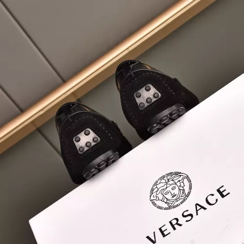 Replica Versace Leather Shoes For Women #1274477 $76.00 USD for Wholesale