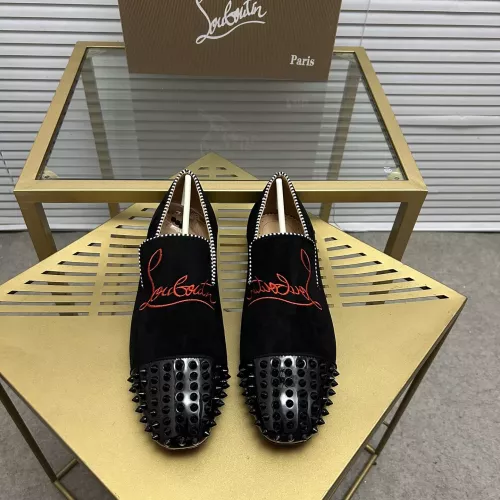 Replica Christian Louboutin Leather Shoes For Women #1274580 $92.00 USD for Wholesale