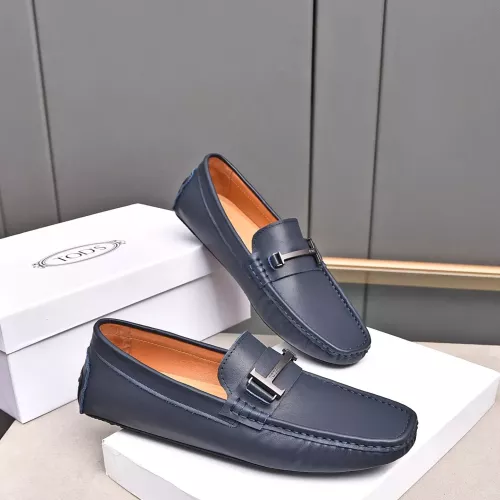 Replica TOD'S Oxfords Shoes For Men #1274609 $76.00 USD for Wholesale