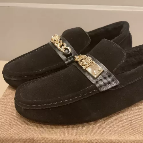 Replica Versace Leather Shoes For Men #1274749 $72.00 USD for Wholesale