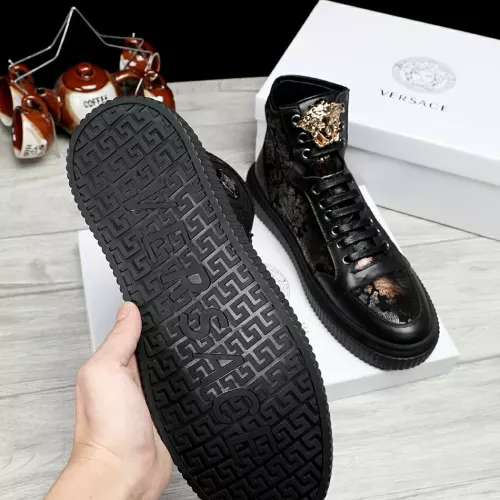 Replica Versace High Tops Shoes For Men #1274974 $76.00 USD for Wholesale