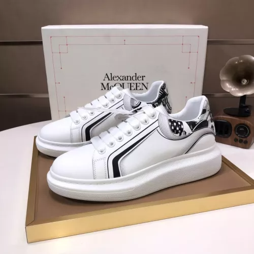 Replica Alexander McQueen Casual Shoes For Men #1274990 $100.00 USD for Wholesale