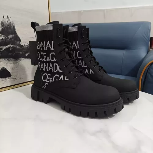 Replica Dolce & Gabbana D&G Boots For Men #1275325 $130.00 USD for Wholesale