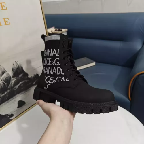 Replica Dolce & Gabbana D&G Boots For Women #1275326 $130.00 USD for Wholesale