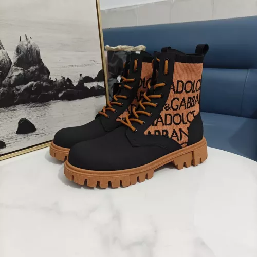 Replica Dolce & Gabbana D&G Boots For Women #1275328 $130.00 USD for Wholesale