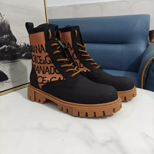 Replica Dolce & Gabbana D&G Boots For Women #1275328 $130.00 USD for Wholesale