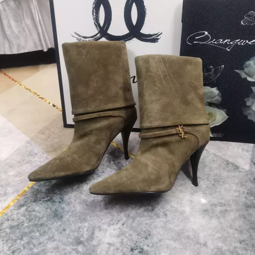 Replica Yves Saint Laurent YSL Boots For Women #1275341 $162.00 USD for Wholesale