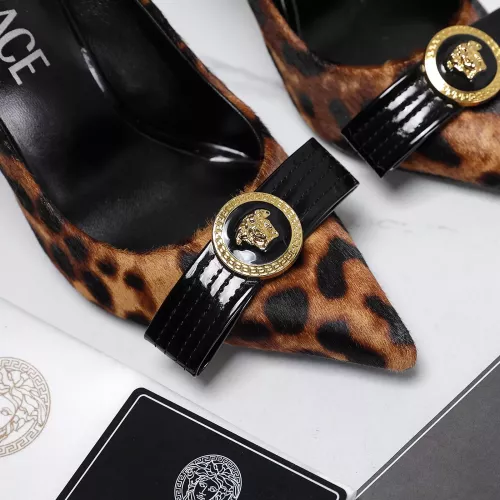 Replica Versace High-Heeled Shoes For Women #1275358 $118.00 USD for Wholesale