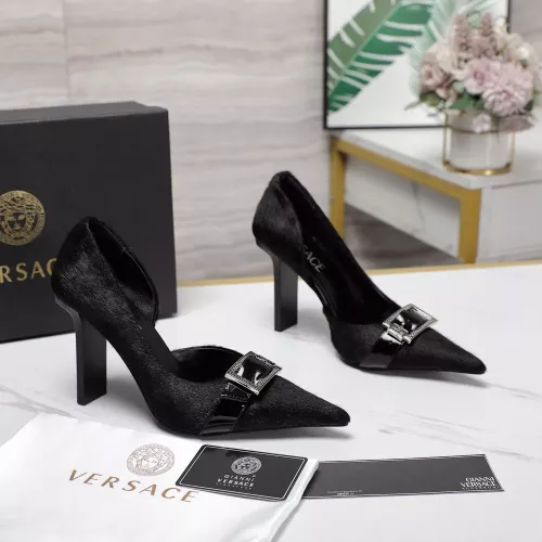 Replica Versace High-Heeled Shoes For Women #1275362 $118.00 USD for Wholesale