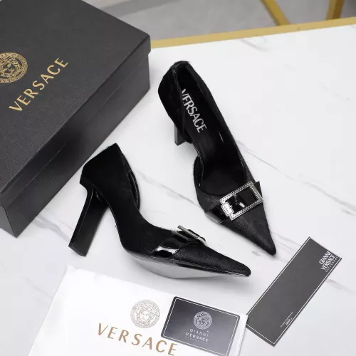 Replica Versace High-Heeled Shoes For Women #1275362 $118.00 USD for Wholesale