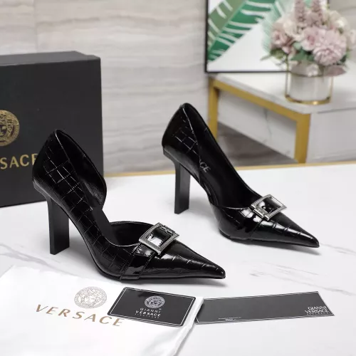 Replica Versace High-Heeled Shoes For Women #1275363 $118.00 USD for Wholesale