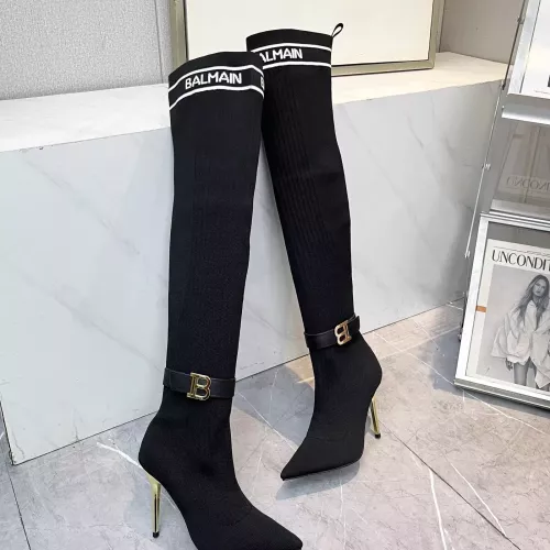 Replica Balmain Boots For Women #1275441 $112.00 USD for Wholesale