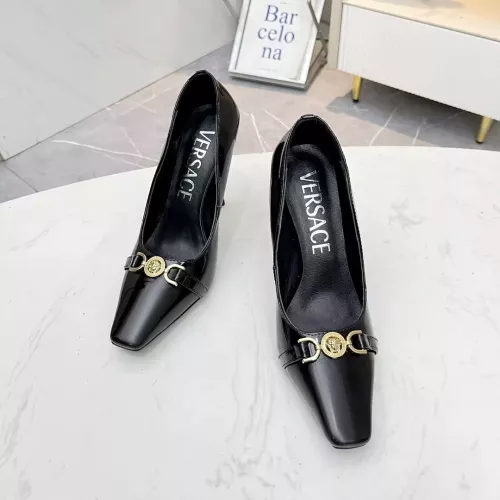 Replica Versace High-Heeled Shoes For Women #1275470 $80.00 USD for Wholesale