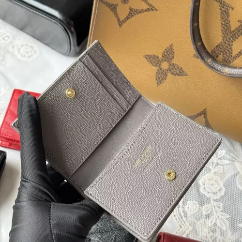 Replica Yves Saint Laurent AAA Quality Wallets For Women #1275595 $85.00 USD for Wholesale