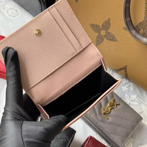 Replica Yves Saint Laurent AAA Quality Wallets For Women #1275597 $85.00 USD for Wholesale