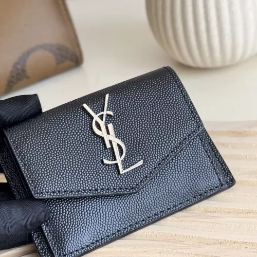 Yves Saint Laurent AAA Quality Card Case For Women #1275612, $80.00 USD, [ITEM#1275612], Yves Saint Laurent AAA Wallets