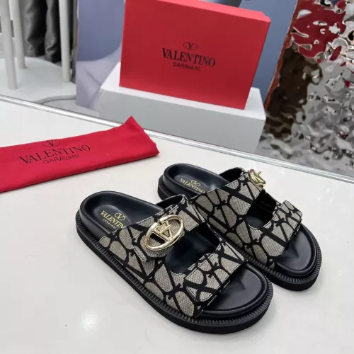 Replica Valentino Slippers For Women #1275615 $85.00 USD for Wholesale